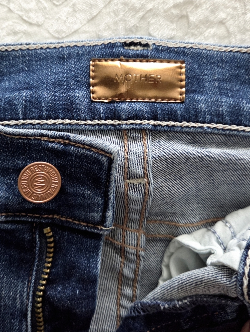 MOTHER The Outsider Ankle Jeans, Walking On Coals Wash, Size 30 - Picture 9 of 16